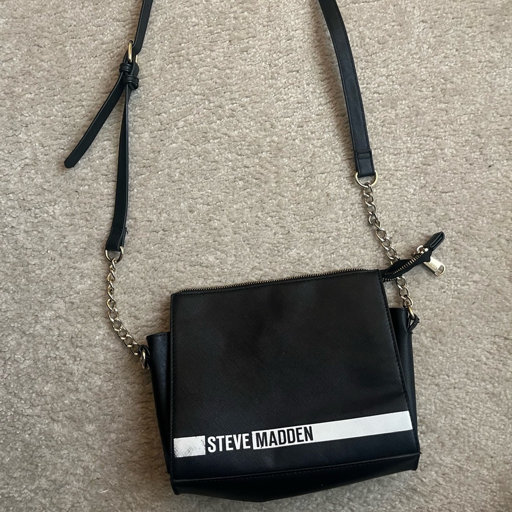 Steve Madden Black Crossbody Bag
